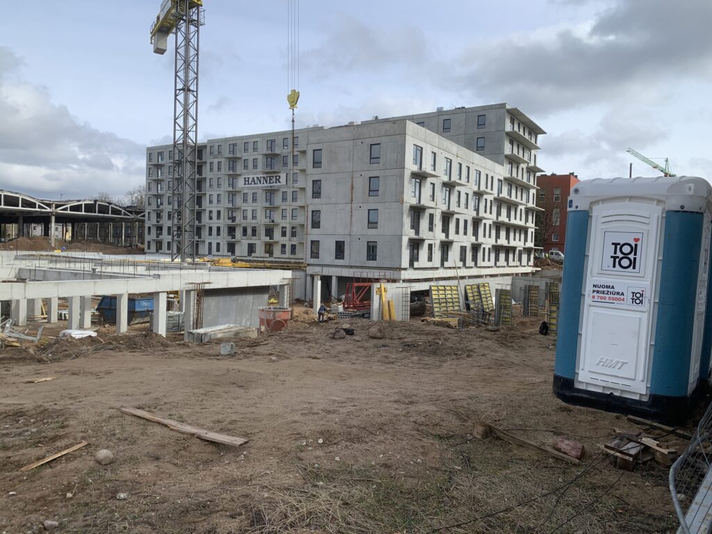 Hill City 1 etapas (Kalvarijų g. 137) - Daugiabutis - statybų nuotraukos