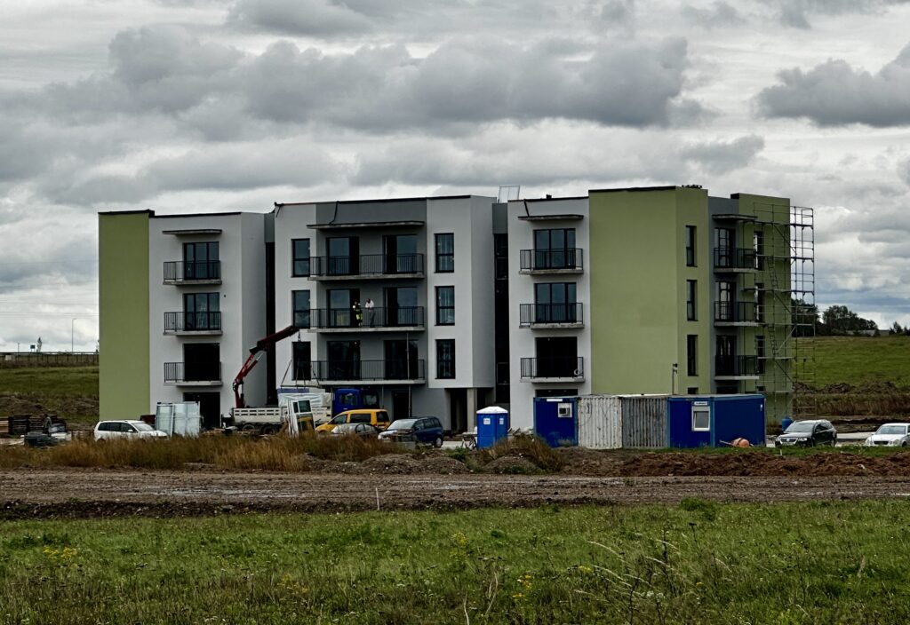 Padangės slėnis 2 etapas (Arimų g. 25) - Multi apartment - construction photos