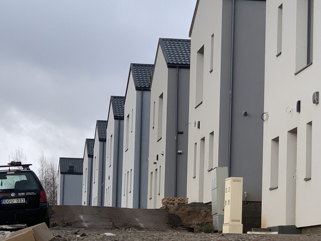 A. Janulaičio g. 25 (A. Janulaičio g. 25) - Private house community - construction photos