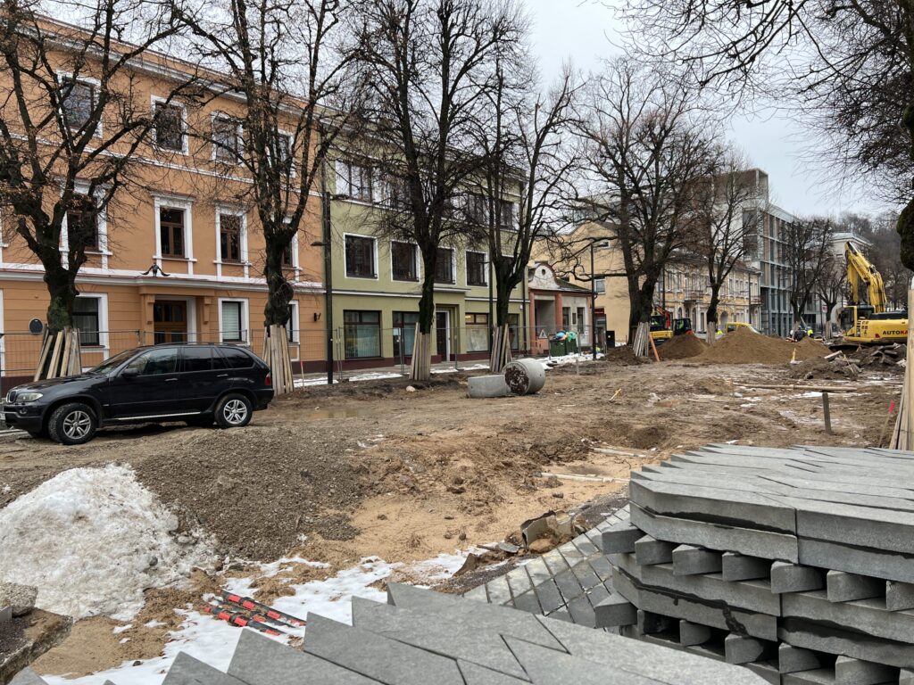 Laisvės al. 3 etapas (Laisvės al.) - Street - construction photos