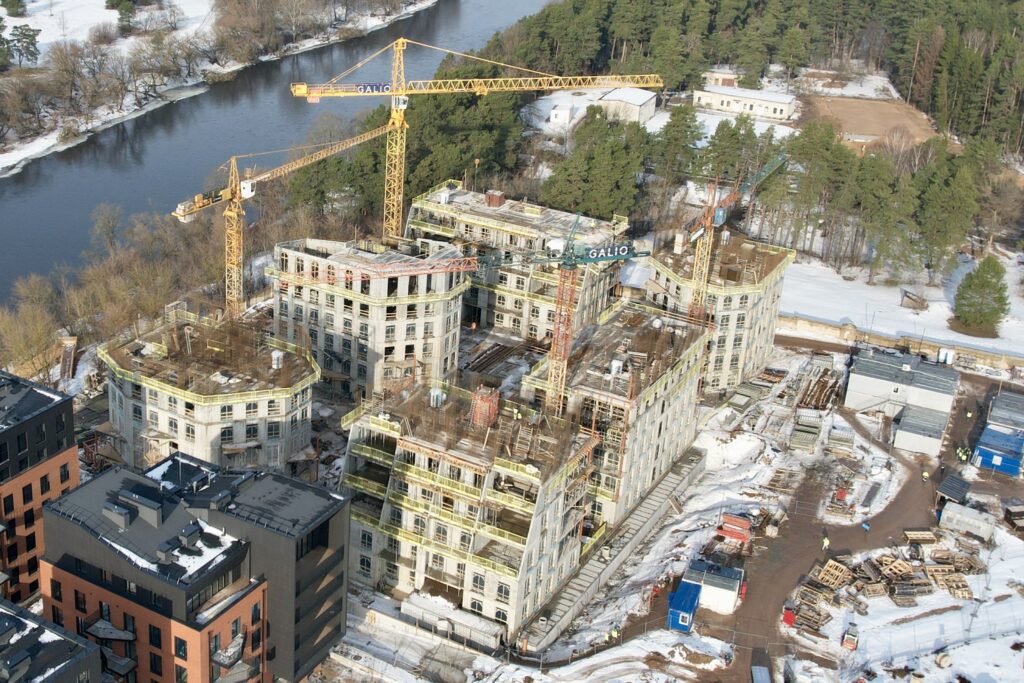 reVINGIS Park Space (Geležinio Vilko g. 2) - Multi apartment - construction photos