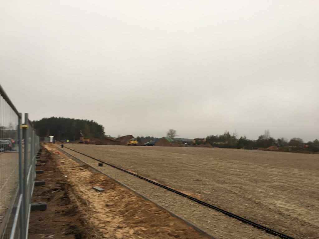 Pilaitės gimnazijos sporto aikštynas (Įsruties g. 3) - Sports field or court - construction photos