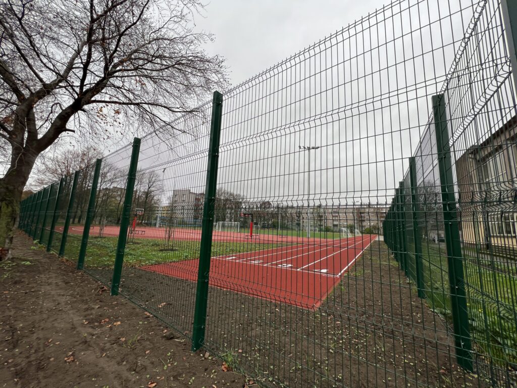 Vitės progimnazijos stadionas (J. Janonio g. 32) - Sports arena - construction photos
