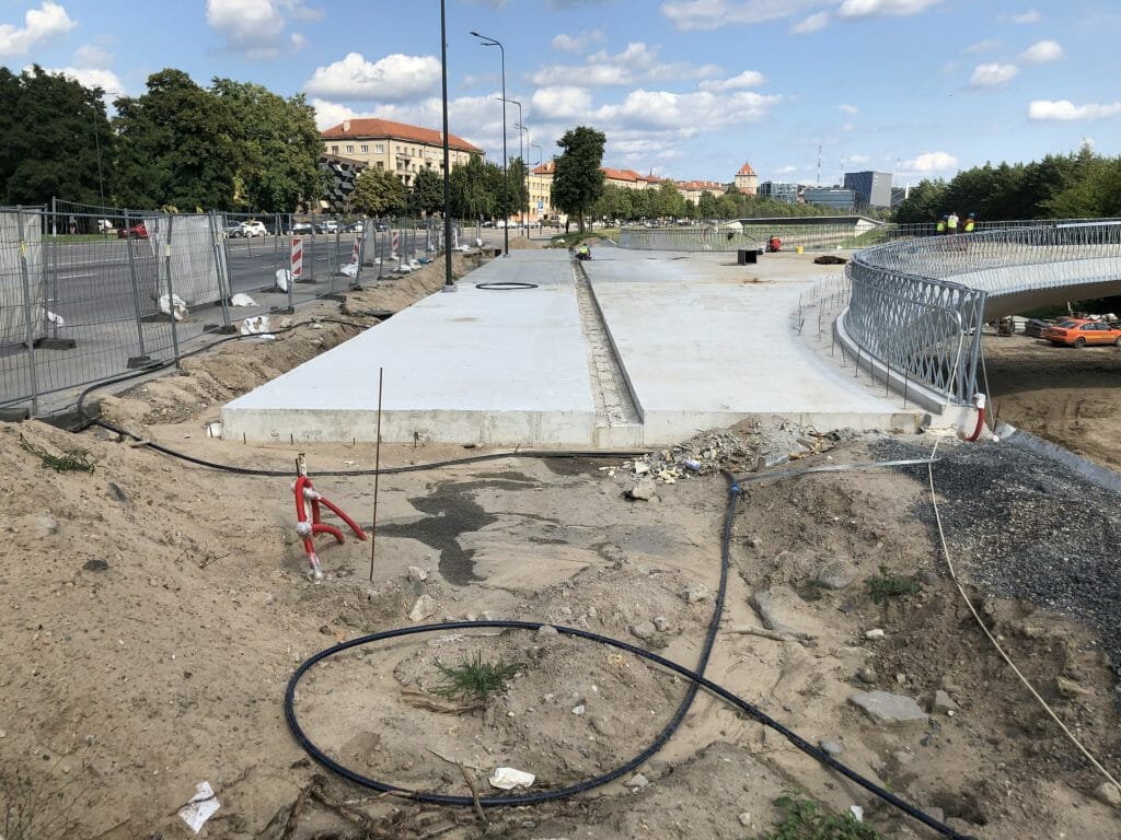 Nemuno salos tiltas (1) (Nemuno salos parkas) - Bridge - construction photos