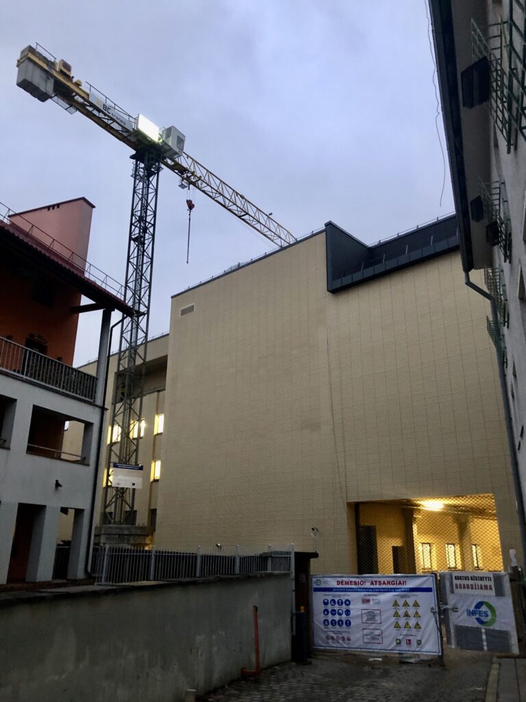 Lietuvos nacionalinis dramos teatras (Gedimino pr. 4) - Cultural center - construction photos