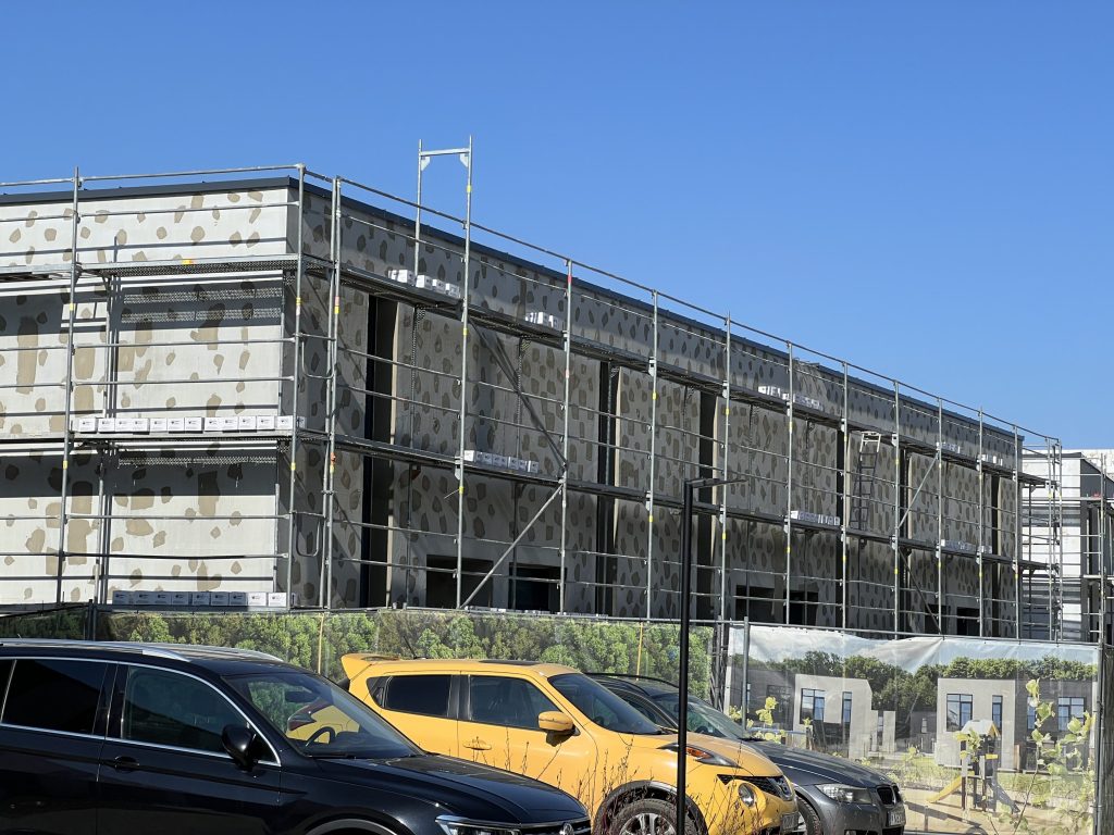 MO Garden 2 etapas (sublokuoti namai) (Mozūriškių g. 230) - Row housing - construction photos