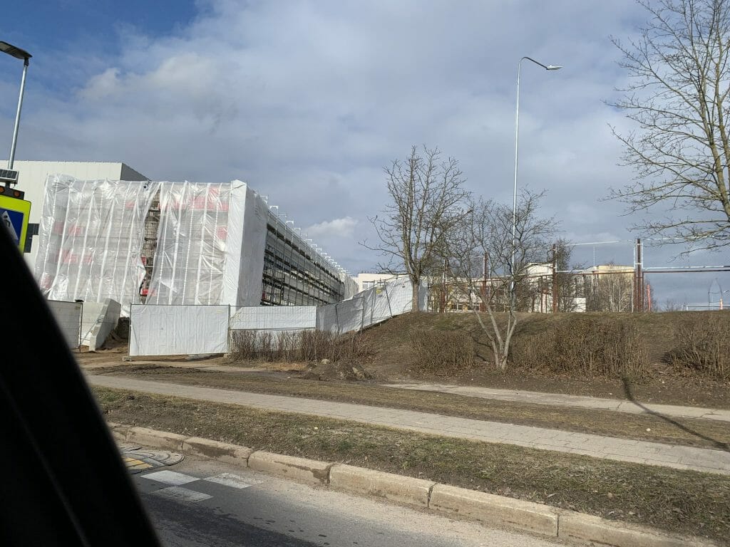 Žemynos progimnazijos sporto salė (Žemynos g. 14) - Sports arena - construction photos