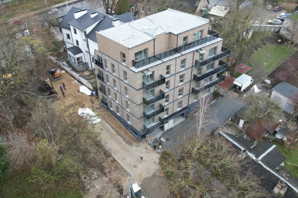 Namas Tau (Antakalnio g. 26) - Multi apartment - construction photos