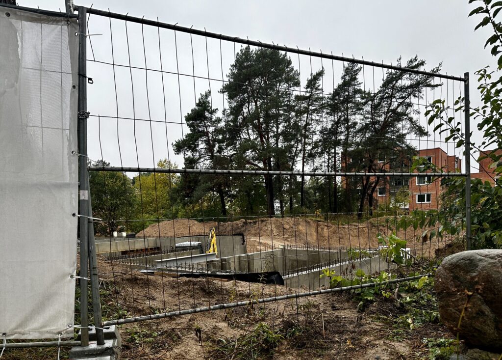 Lentupio g. 21 (Lentupio g. 21) - Row housing - construction photos