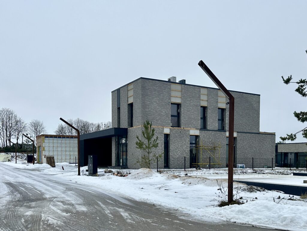 NOA namai (Perkūno al., Pūgos al., Kaitros al., Vandenio al.) - Private house community - construction photos