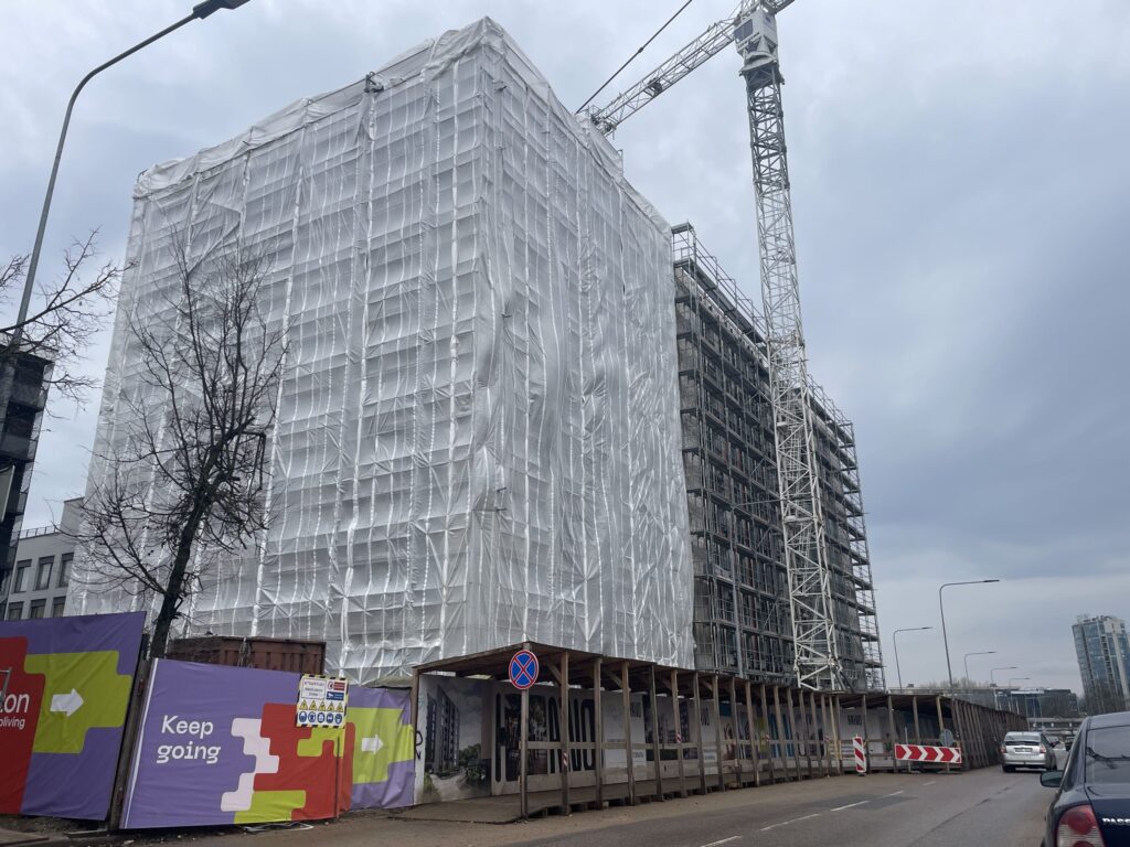 Haivo (Smolensko g. 12, 16) - Daudzdzīvokļu nams - būvdarbu attēli