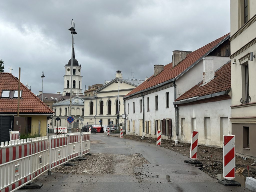 Tilto g., Ž. Liauksmino g. remontas 2 etapas (Tilto g., Ž. Liauksmino g.) - Street - construction photos