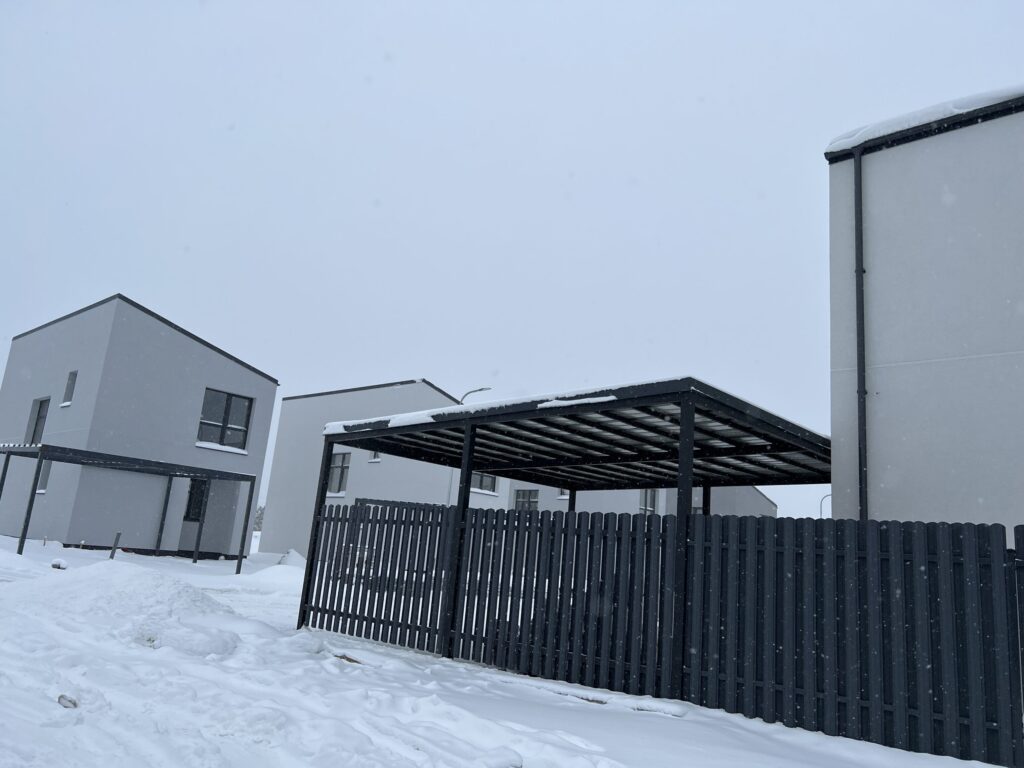 Girdavos g. 20, 22, 24, 26, 28 (Girdavos g. 20, 22, 24, 26, 28) - Private house community - construction photos