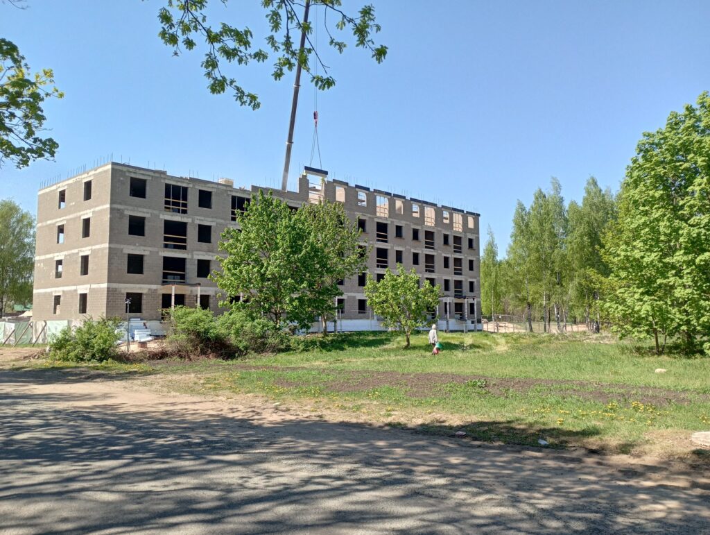 Pīlādžu mājas - 1. kārta, 1. ēka (Tumes iela 25) - Multi apartment - construction photos