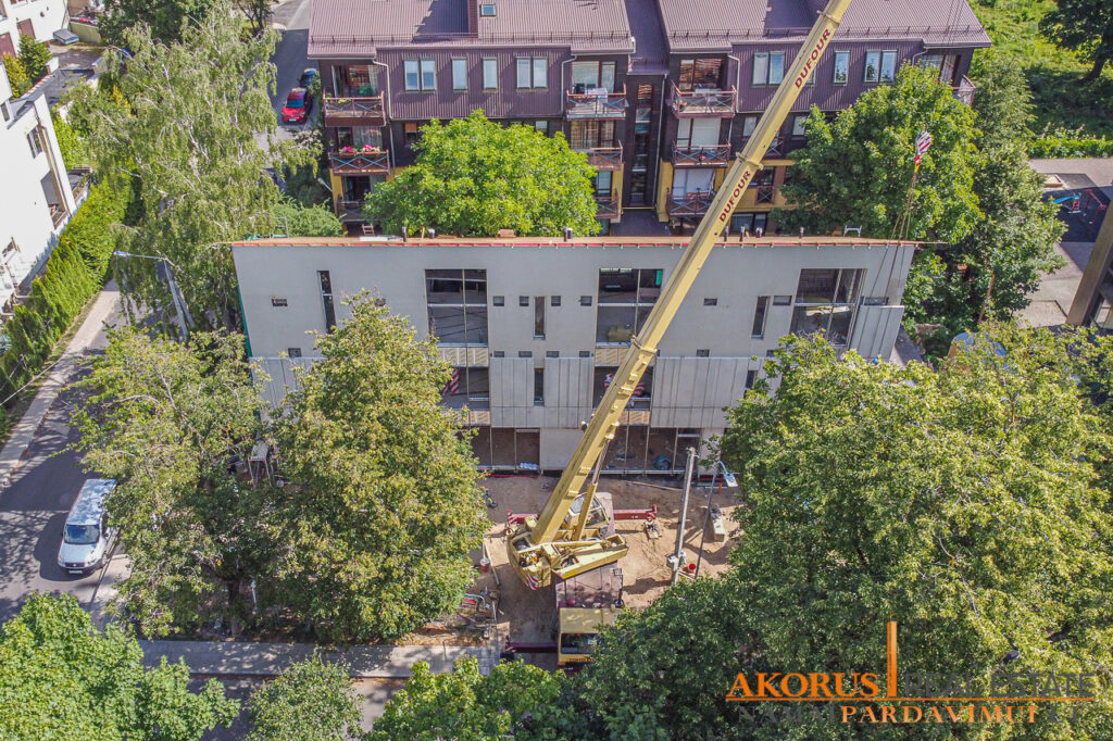 Lūšių 19 (Lūšių g. 19) - Row housing - construction photos