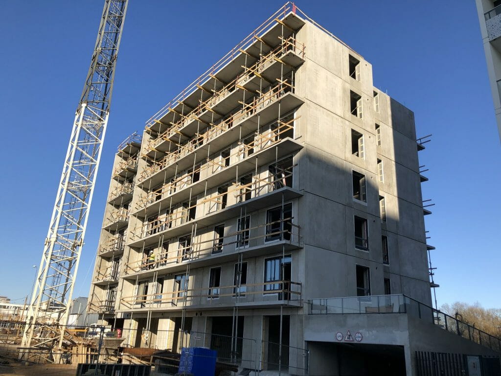 Horizon (Viršuliškių skg. 58) - Multi apartment - construction photos
