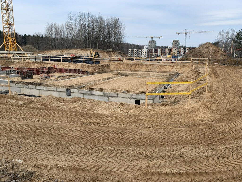 Bajorų darželis-lopšelis (Bajorų kel. 10) - Primary and secondary education - construction photos