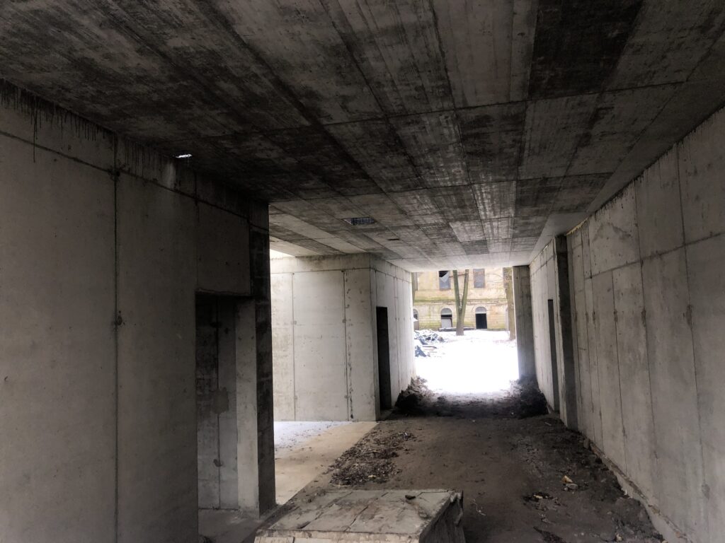 Oskierkų rūmai (Klaipėdos g. 9) - Daudzdzīvokļu nams - būvdarbu attēli