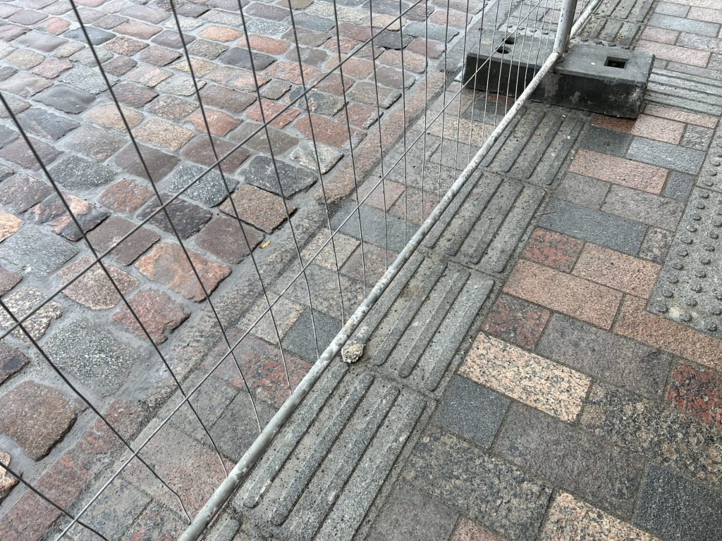 Kauno rotušės aikštė (Rotušės a.) - Square - construction photos