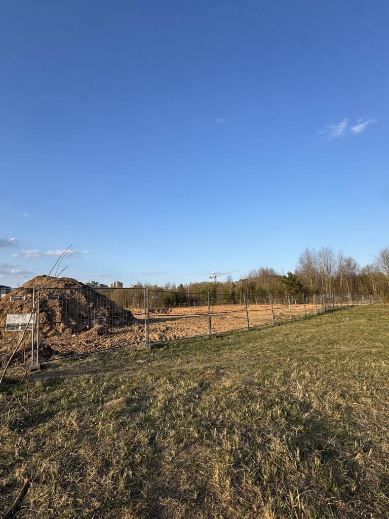Parko Sakmės (Pušaloto g. 30) - Daugiabutis - statybų nuotraukos