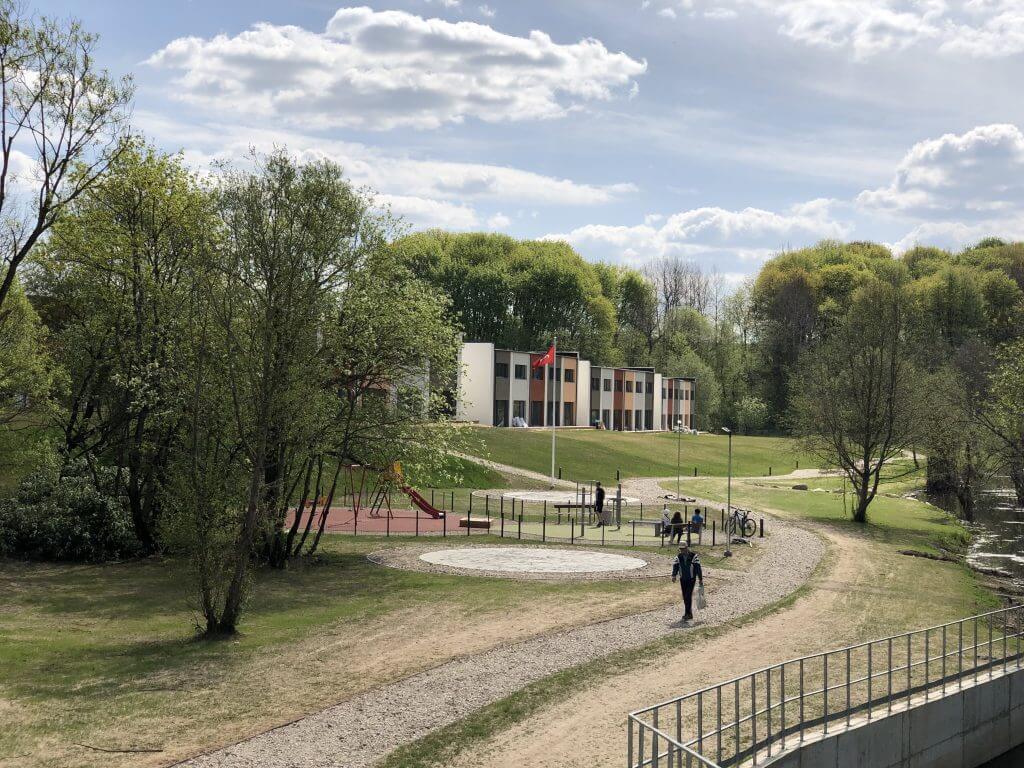 Town House (Helsinkio g. 22) - Row housing - construction photos