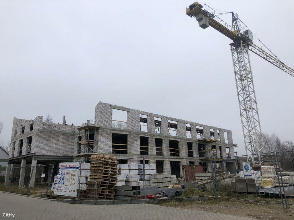 Moldovos 18 (Moldovos g. 18) - Multi apartment - construction photos