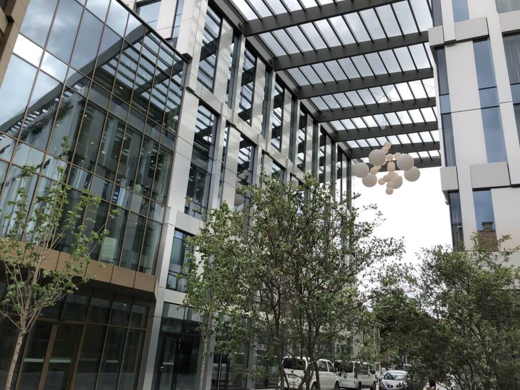 Live Square (Dainavos g. 3) - Biroju centrs - būvdarbu attēli