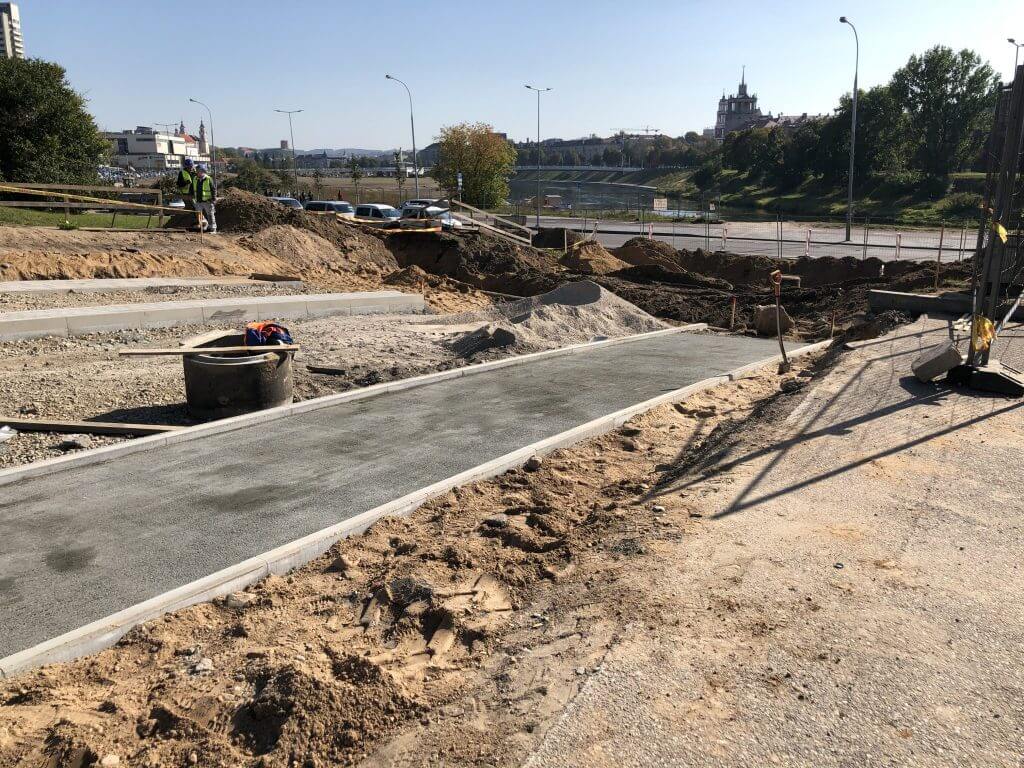 Algimanto Nasvyčio g. (Upės g.) - Street - construction photos