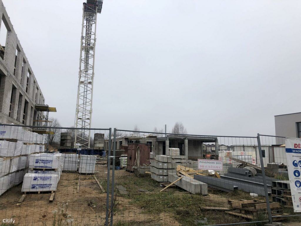 Moldovos 18 (Moldovos g. 18) - Multi apartment - construction photos