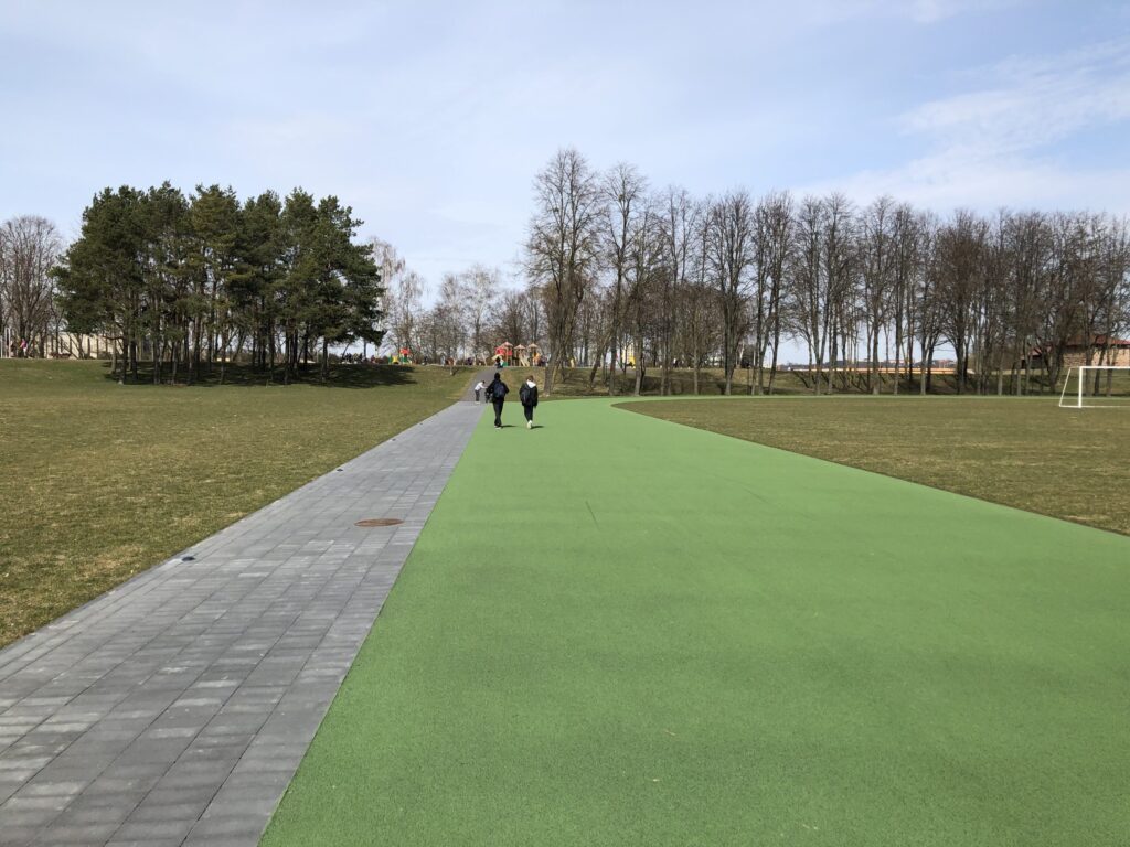 Santakos parkas (Prieplaukos krant.) - Park - construction photos