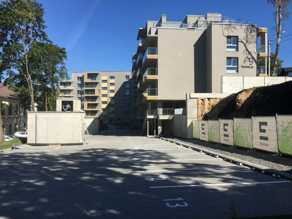 Sapiegų 19 (L. Sapiegos g. 19) - Multi apartment - construction photos