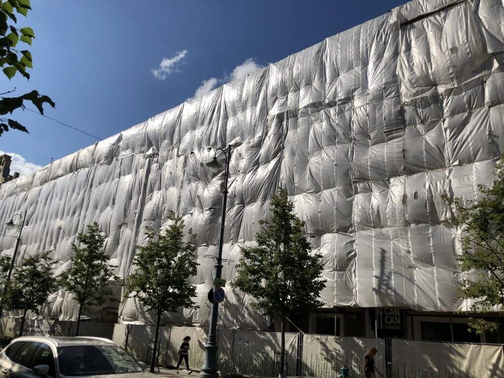 Gedimino 37 (Gedimino pr. 37) - Multi apartment - construction photos