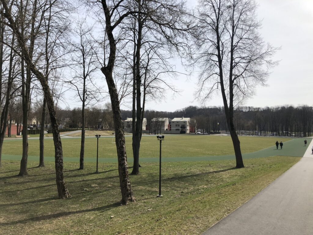 Santakos parkas (Prieplaukos krant.) - Park - construction photos