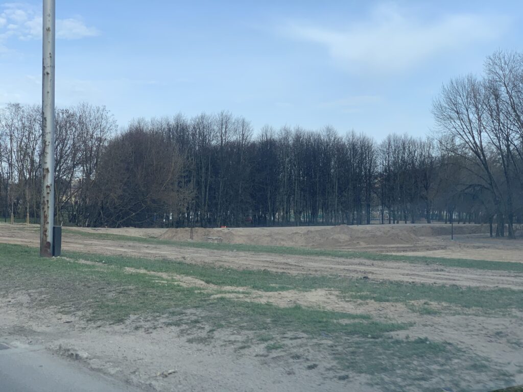 Neries krantinės parkas (Neries krant.) - Park - construction photos