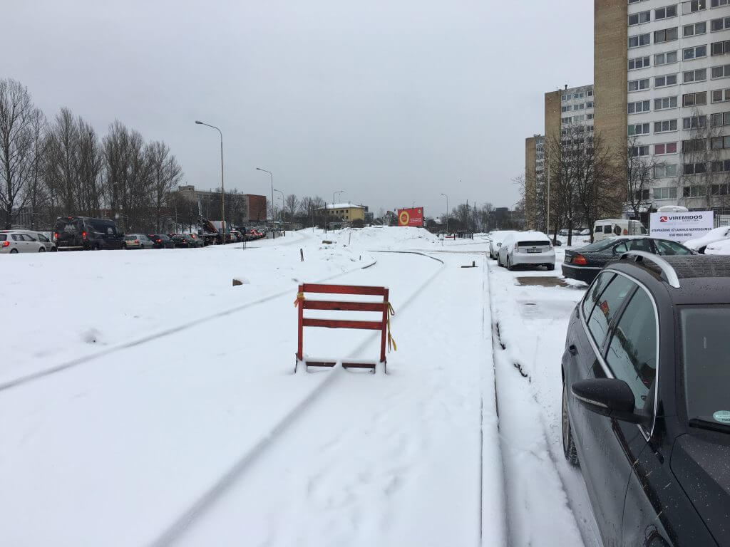 Neries senvagės slėnis (Linkmenų g.) - Bike path, Park - construction photos