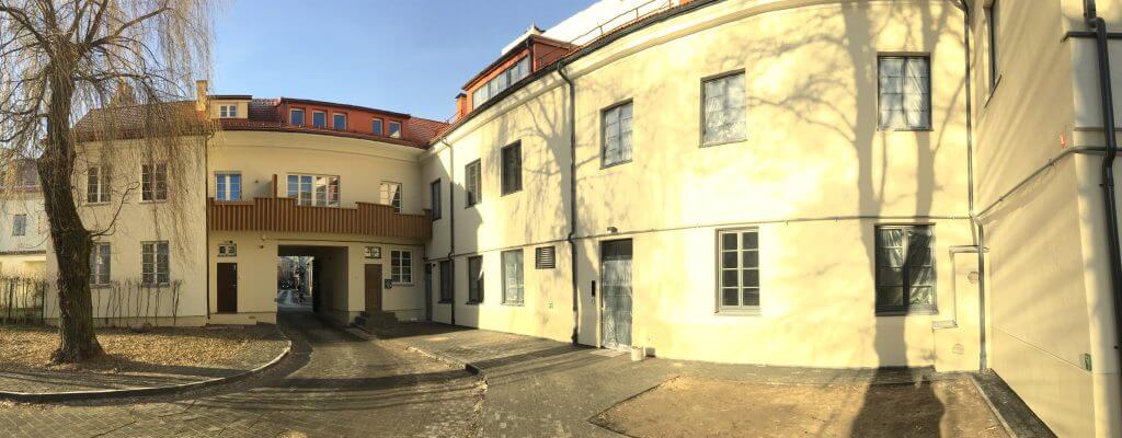 Romerio namas (Bokšto g. 10) - Multi apartment - construction photos