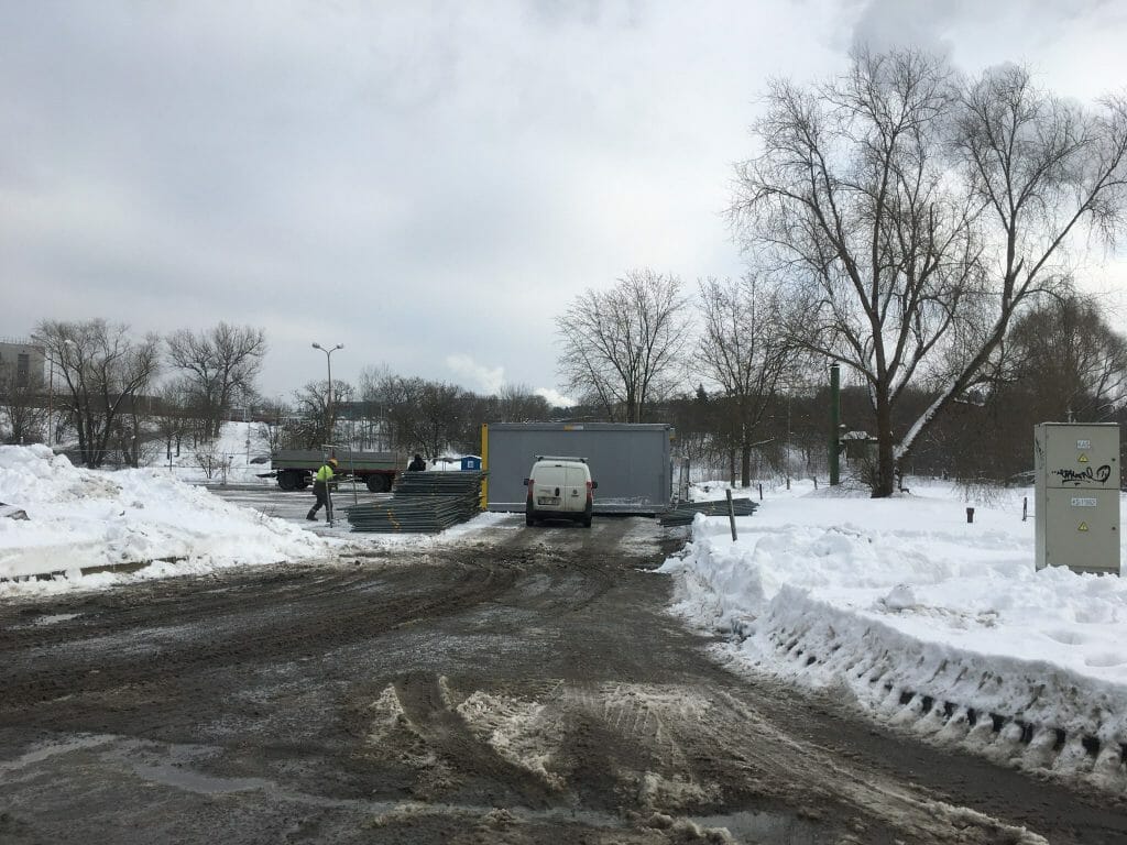 LIDL centrinė būstinė (Giraitės g. 3) - Verslo centras - statybų nuotraukos