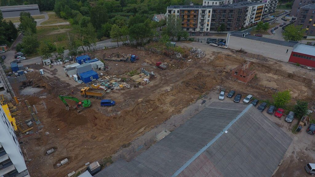 Paparčių namai 2 etapas (Utenos g. 41A) - Daugiabutis - statybų nuotraukos