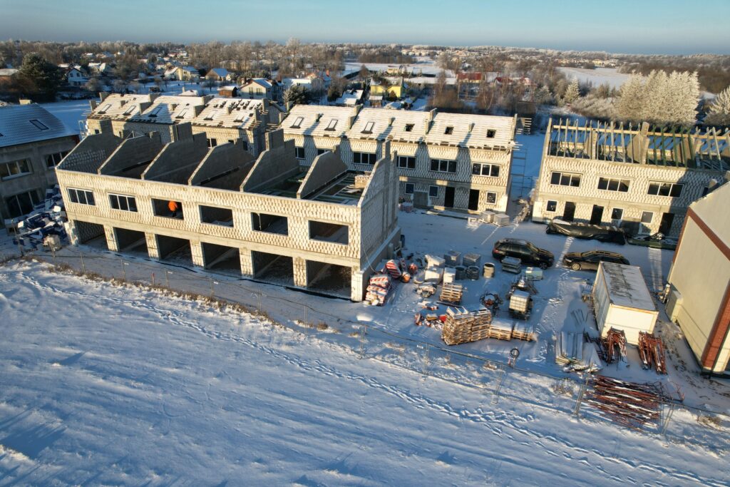 Naujoji Anglija 2.0 (Juodasis kel. 79N) - Row housing - construction photos