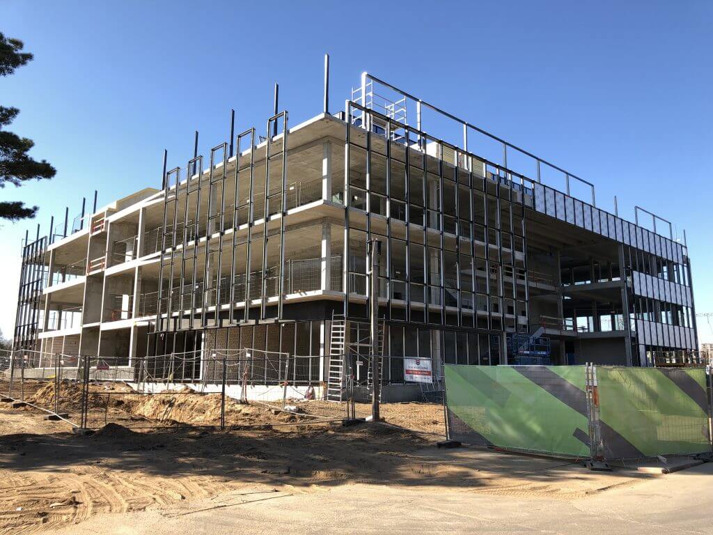 LITGRID valdymo ir duomenų centras (Viršuliškių skg. 99B) - Administrative, Data center - construction photos