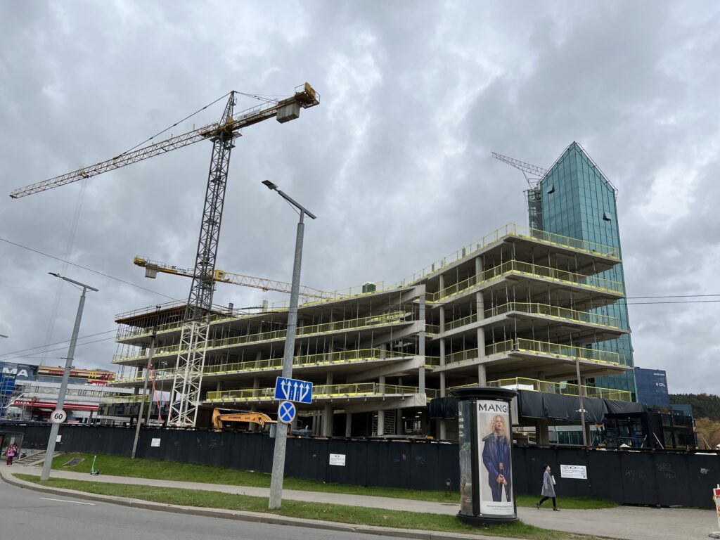 Teltonika Saltoniškių g. (Saltoniškių g. 14) - Office center - construction photos