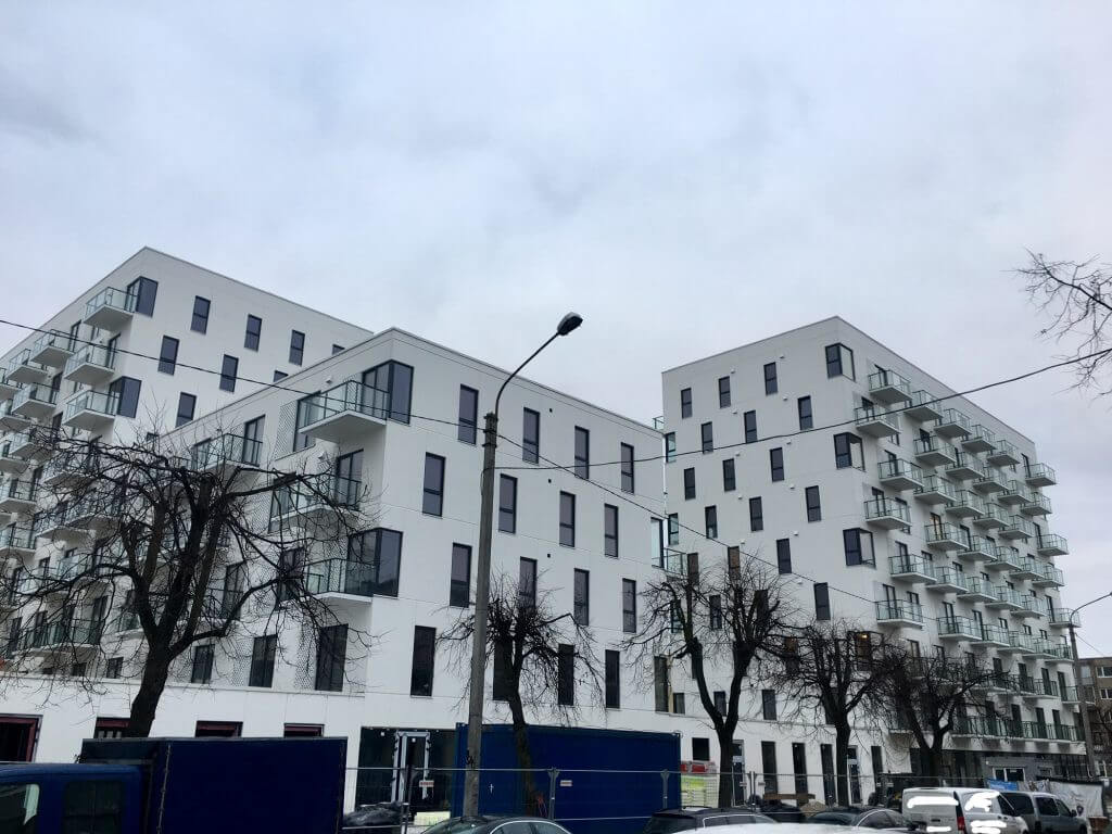 Birželio namai (Birželio 23-iosios g. 10A, Statybininkų g. 1) - Multi apartment - construction photos