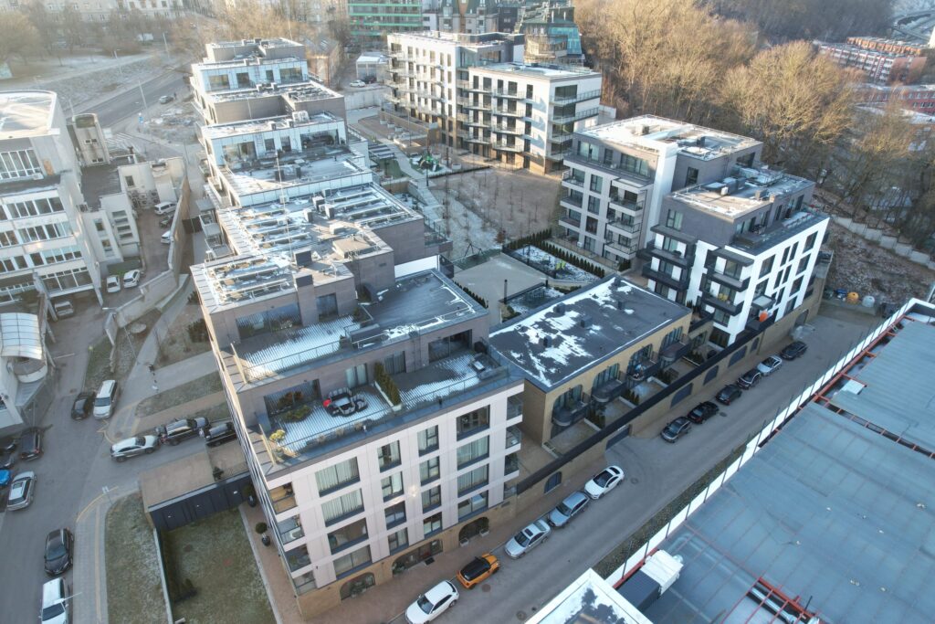 Matau Vilnių 3 etapas (Aludarių g. 9, 11) - Multi apartment - construction photos