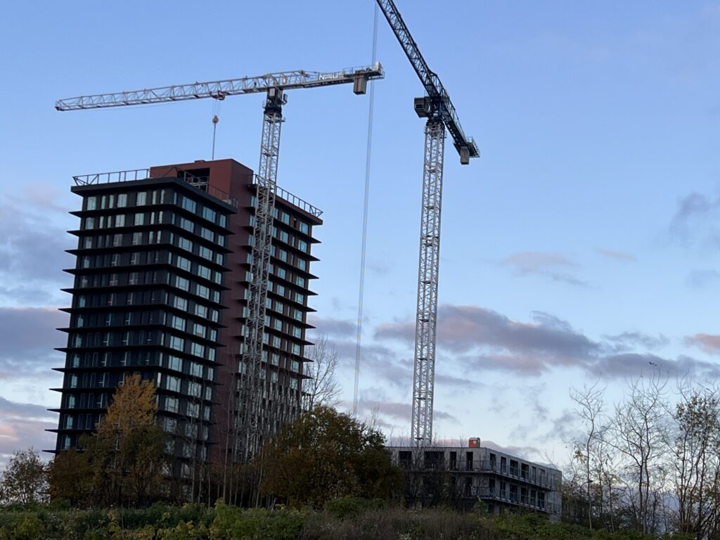 Skylum 1 etapas (Viršilų g. 6) - Daugiabutis - statybų nuotraukos