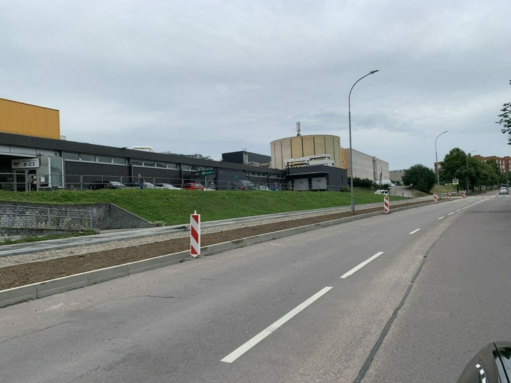 Fabijoniškių g. dviračių takas nuo Ateities g. iki Ukmergės g. (Fabijoniškių g.) - Bike path - construction photos