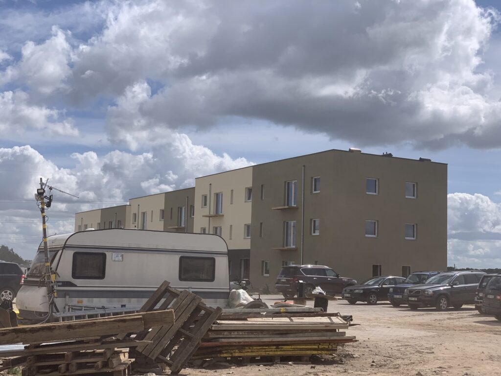 Auksinė kalva 4 etapas (K. Čerbulėno g. 100) - Multi apartment - construction photos