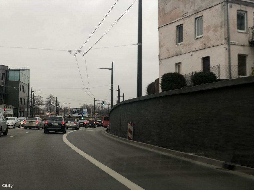 Kauno pilies žiedo rekonstrukcija, Šauklių ir Šv. Gertrūdos g. rekonstrukcija (Šauklių g., Šv. Gertrūdos g., P. Vileišio tiltas) - Street - construction photos