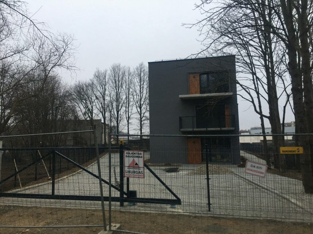 Aleksoto kaštonas (Svirbygalos g. 40) - Multi apartment - construction photos