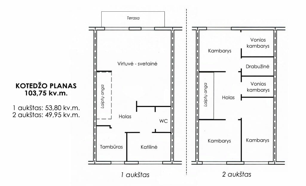 Airių namai Airių g. 8 (Airių g. 8) - Row housing - construction photos
