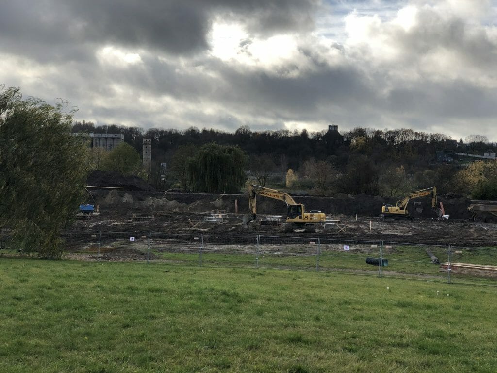 Mokslo sala (Karaliaus Mindaugo pr. 50) - Museum - construction photos